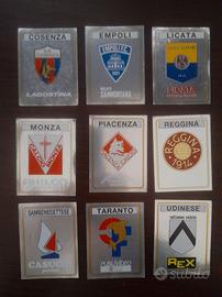 9  figurine Scudetti calciatori 1988 1989 Serie B