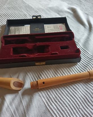 Flauto dolce soprano Moech Rondo acero