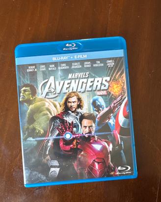 Avengers Dvd blu ray della Marvel