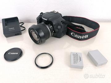 Reflex Canon 600d Video FULL HD Ott.Condizioni