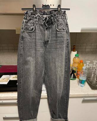 pantaloni larghi neri