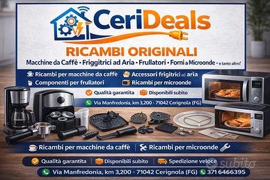 Ricambi originali di elettrodomestici