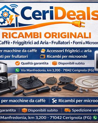Ricambi originali di elettrodomestici