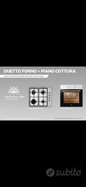 Forno e piano cottura duetto Perla