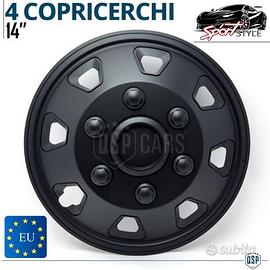 Copricerchi 14 Pollici Coppette Design Fuoristrada