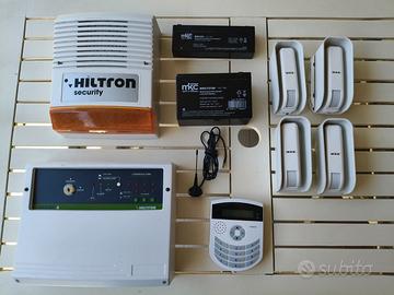 Antifurto Hiltron Protec4 con 4 sensori esterni