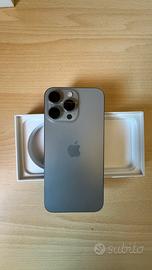 IPhone 15 pro max natural titanium 512 gb