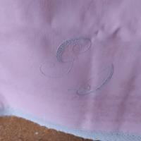 tovaglia Rosa in cotone a quadrati