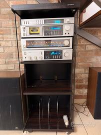 Impianto Hi-Fi Pioneer “Blue Line” + diffisori RCF