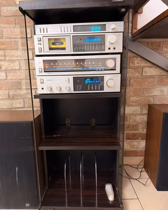 Impianto Hi-Fi Pioneer “Blue Line” + diffisori RCF