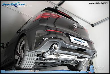 Scarico con Valvola Volkswagen Golf 8 Gti