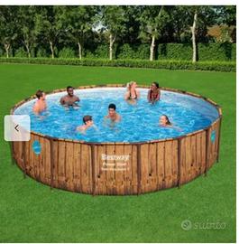 Piscina nuova mai usata h1.22 diametro 5.49