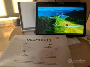 Redmi pad 2, 256 gb, 8 gb ram, schermo 11 pollici