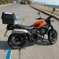 Honda CL500 con bauletto  ( luglio 2024)