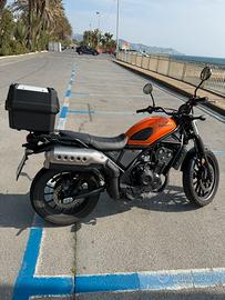 Honda CL500 con bauletto  ( luglio 2024)