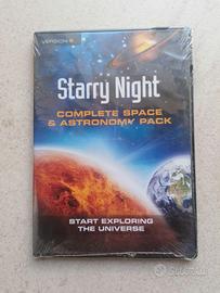 Dvd spazio e astronomia. Starry night.