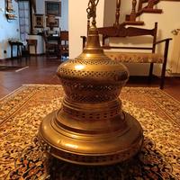 ANTICO BRACIERE IN OTTONE TRAFORATO