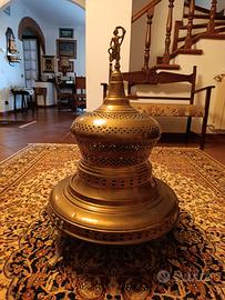 ANTICO BRACIERE IN OTTONE TRAFORATO