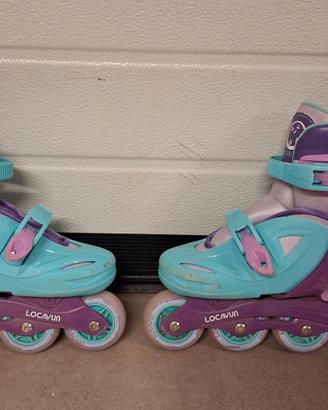 Pattini in linea per bambini taglia da 31 a 35