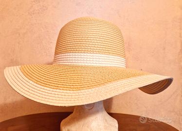 Cappello Paglia nuovo con etichetta 