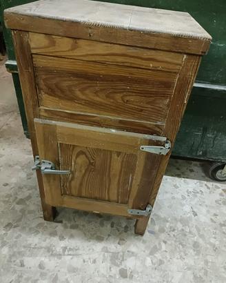 Ghiacciaia in legno VINTAGE