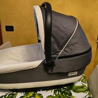 Navicella Culla Peg Perego + supporto con ruote