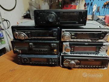 Lotto 7 stereo auto