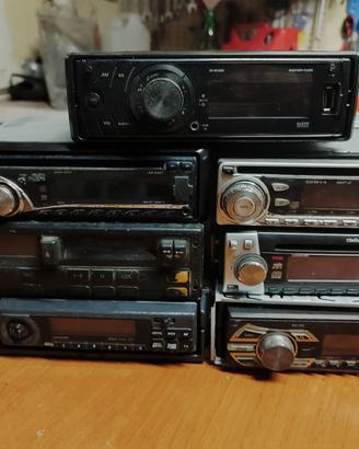 Lotto 7 stereo auto