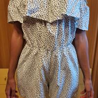 Tuta Jumpsuit corta a pois Tg. S