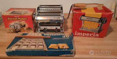 Macchina per pasta e ravioli Imperia con accessori