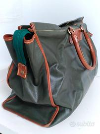 Borsa Weekend Vintage Vera Pelle Made in Italy