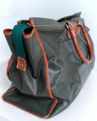 Borsa Weekend Vintage Vera Pelle Made in Italy