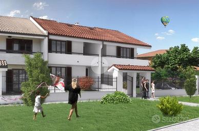 VILLA A SCHIERA A SAN BENIGNO CANAVESE