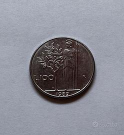 100 LIRE 1989