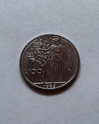 100 LIRE 1989
