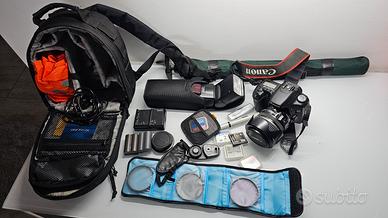 KIT. Canon EOS 30d+flash+obiettivo17-85+accessori 