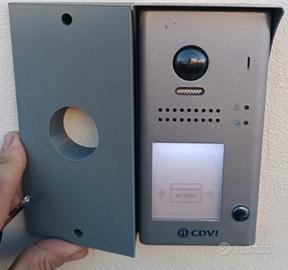 Staffa inclinata videocitofono CDVI ed altri