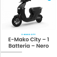 Motorino scooter elettrico modello E-mako