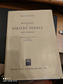Diritto Penale Parte Generale Francesco Antolisei