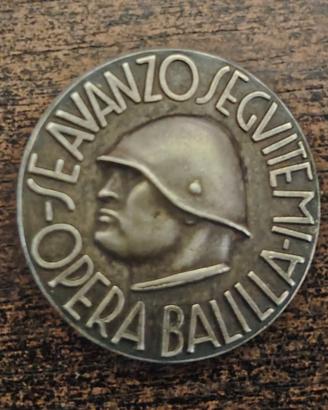 Spilla pin Opera Balilla - se avanzo seguiteni