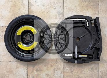 Ruotino con plastica, crick e chiave Audi A1 Polo