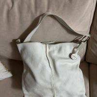 borsa a spalla panna Furla