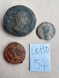 Lotto 54 Monete autentiche Antica Roma Roman Coins