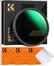 K&F CONCEPT 105mm Nano-Xcel Filtro Variab ND2-3
