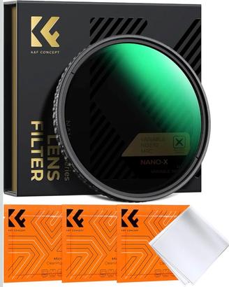 K&F CONCEPT 105mm Nano-Xcel Filtro Variab ND2-3