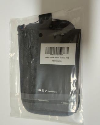 ALPAKA Stash Pouch Black Axoflux 210D – Nuova