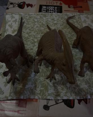Pupazzetti di dinosauri