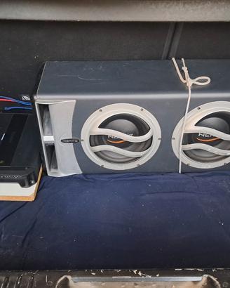 subwoofer + amplificatore 1000w 