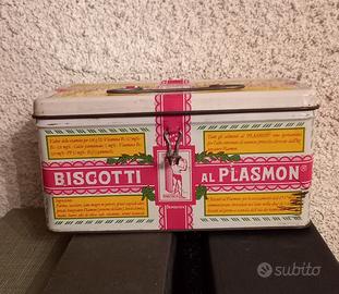 Latta biscotti al Plasmon anni 70