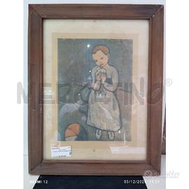 QUADRO STAMPA BAMBINA